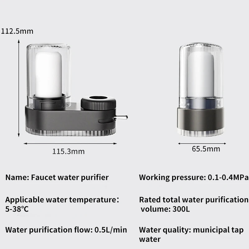 Purificateur d'eau pour robinet